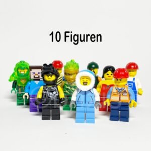 10 LEGO Minifiguren gemischt Vorderansicht