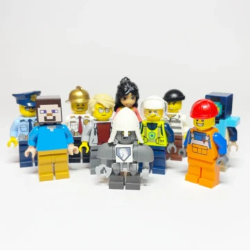 10 verschiedene originale LEGO Minifiguren im Überraschungs-Set gebraucht von bolino