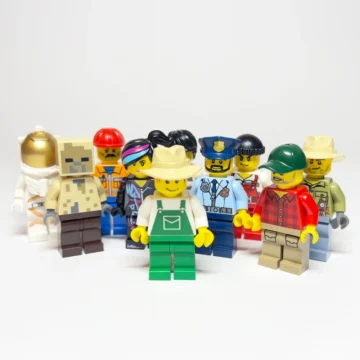 10 verschiedene originale LEGO Minifiguren im Überraschungs-Set gebraucht von bolino
