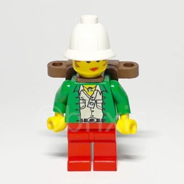 LEGO Adventurers Pippin Reed Miss Gail Storm Minifigure ADV044 Vorderansicht