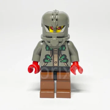 LEGO Aquazone Minifigur Raven Ray AQU012 gebraucht Vorderansicht