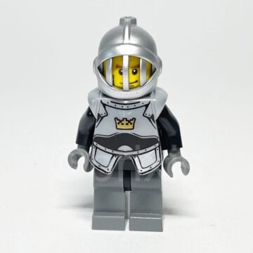 LEGO Castle Crown Knight Plain Minifigure CAS340 Vorderansicht