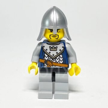 LEGO Castle Crown Knight Scale Mail Minifigure CAS349 Vorderansicht