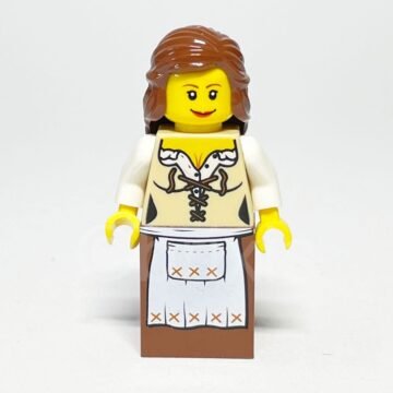 LEGO Castle Maid Minifigure CAS404 Vorderansicht