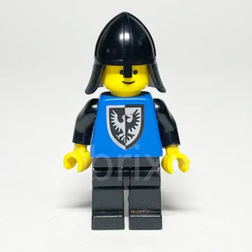 LEGO Castle Minifigur Black Falcon CAS253 gebraucht Vorderansicht