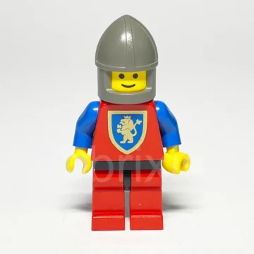 LEGO Castle Minifigur Crusader Lion CAS119 gebraucht Vorderansicht
