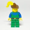 LEGO Castle Minifigur Forestman CAS135 gebraucht Vorderansicht