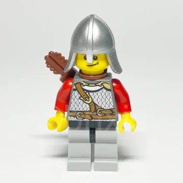 LEGO Castle Minifigur Kingdoms CAS472 gebraucht Vorderansicht