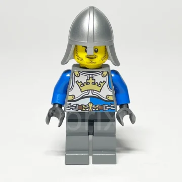 LEGO Castle Minifigur Kings Knight Breastplate CAS516 gebraucht Vorderansicht