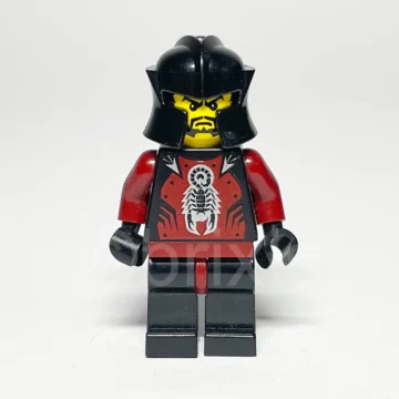 LEGO Castle Minifigur Knights Kingdom II CAS257 gebraucht Vorderansicht