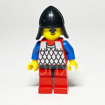 LEGO Castle Minifigur Scale Mail CAS164 gebraucht Vorderansicht