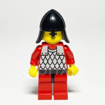 LEGO Castle Scale Mail Minifigur CAS162 Vorderansicht