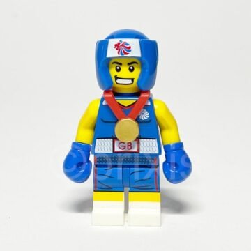 LEGO Collectible Brawny Boxer Minifigure TGB001 Vorderansicht