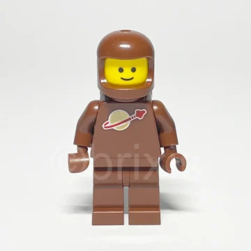 LEGO Collectible Brown Astronaut Minifigur COL413 Vorderansicht