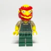 LEGO Collectible Groundskeeper Willie Minifigur SIM039 Vorderansicht