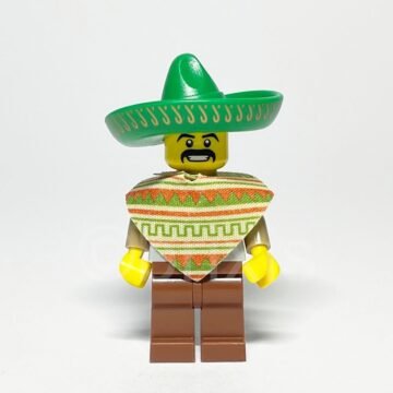 LEGO Collectible Mariachi Maraca Man Minifigure COL017 Vorderansicht