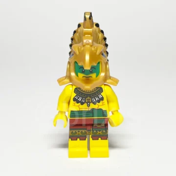 LEGO Collectible Minifigur Aztec Warrior COL098 gebraucht Vorderansicht