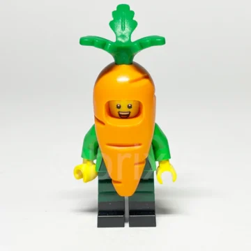 LEGO Collectible Minifigur Carrot Mascot COL415 gebraucht Vorderansicht