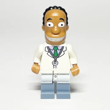 LEGO Collectible Minifigur Dr. Hibbert SIM042 gebraucht Vorderansicht