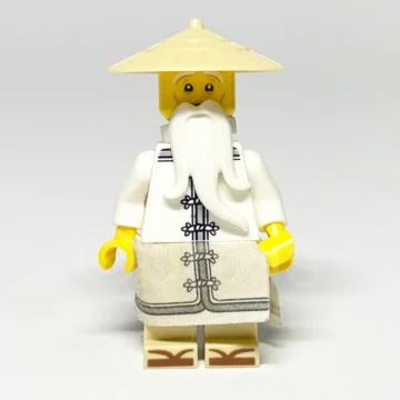 LEGO Collectible Minifigur Master Wu COLTLNM04 gebraucht Vorderansicht