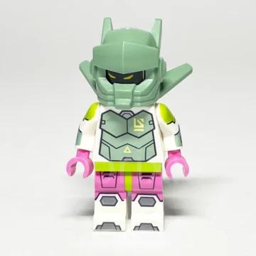 LEGO Collectible Minifigur Robot Warrior COL412 gebraucht Vorderansicht