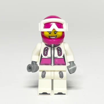 LEGO Collectible Minifigur Snowboarder COL039 gebraucht Vorderansicht