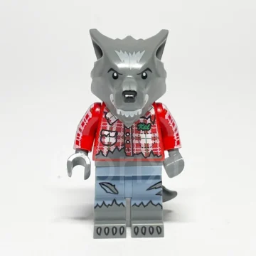 LEGO Collectible Wolf Guy Minifigur COL211 Vorderansicht