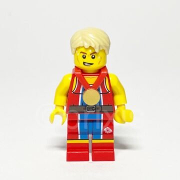 LEGO Collectible Wondrous Weightlifter Minifigure TGB007 Vorderansicht