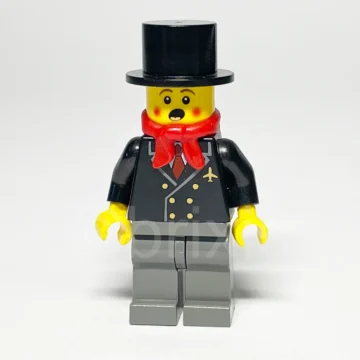 LEGO Holiday amp Event Minifigur Caroler HOL002 gebraucht Vorderansicht
