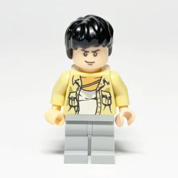 LEGO Indiana Jones Minifigur Satipo (IAJ010) gebraucht – Vorderansicht
