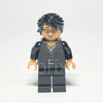 LEGO Jurassic World Dr. Ian Malcolm Minifigur JW108 Vorderansicht