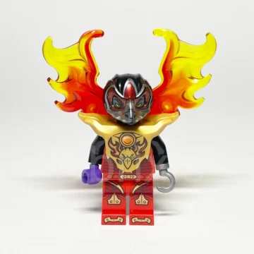 LEGO LEGENDS OF CHIMA Minifigur Razar LOC135 gebraucht Vorderansicht