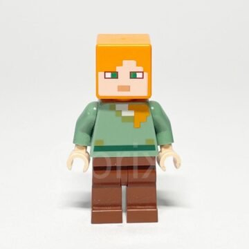 LEGO Minecraft Alex Minifigure MIN017 Vorderansicht