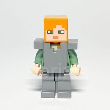 LEGO Minecraft Alex Minifigure MIN059 Vorderansicht