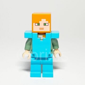 LEGO Minecraft Alex Minifigure MIN070 Vorderansicht