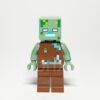 LEGO Minecraft Drowned Zombie Minifigure MIN088 Vorderansicht