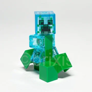 LEGO Minecraft Minifigur Creeper MIN052 gebraucht Vorderansicht