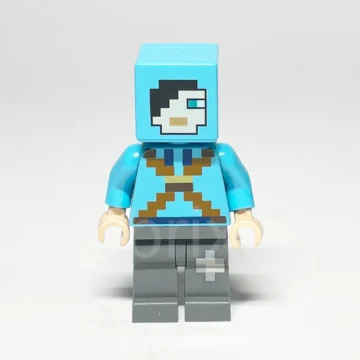 LEGO Minecraft Minifigur Dragon Slayer MIN067 gebraucht Vorderansicht