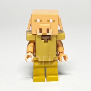 LEGO Minecraft Minifigur Piglin MIN096 gebraucht Vorderansicht