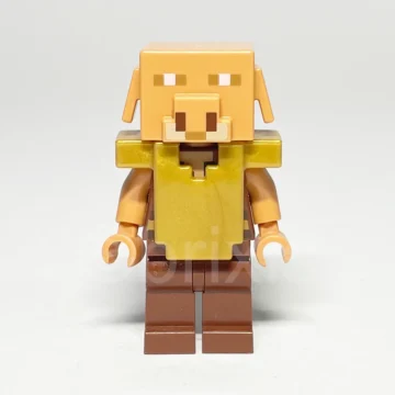 LEGO Minecraft Minifigur Piglin MIN097 gebraucht Vorderansicht