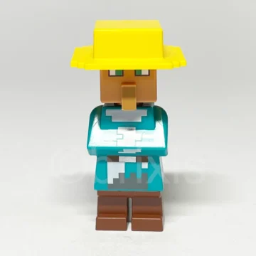 LEGO Minecraft Minifigur Villager MIN115 gebraucht Vorderansicht