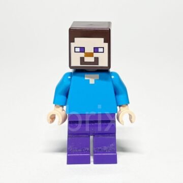 LEGO Minecraft Steve Minifigure MIN009 Vorderansicht