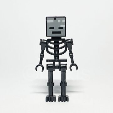 LEGO Minecraft Wither Skeleton Minifigure MIN025 Vorderansicht
