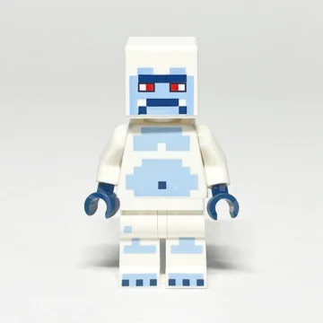 LEGO Minecraft Yeti Minifigur MIN130 Vorderansicht