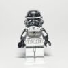 LEGO Minifigur SW0097 Imperial Stormtrooper Chrome Vorderansicht
