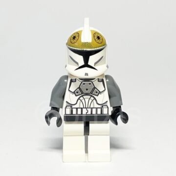 LEGO Minifigur SW0221 Clone Trooper Gunner Vorderansicht