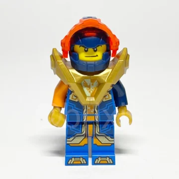LEGO NEXO KNIGHTS Clay Moorington Minifigur NEX140 Vorderansicht