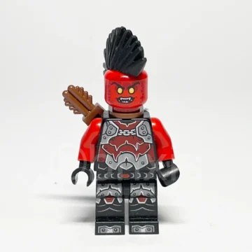 LEGO NEXO KNIGHTS Flame Thrower Minifigur NEX052 Vorderansicht