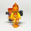LEGO NEXO KNIGHTS Minifigur Flama NEX054 gebraucht Vorderansicht