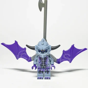 LEGO NEXO KNIGHTS Minifigur Stone Giant NEX124 gebraucht Vorderansicht